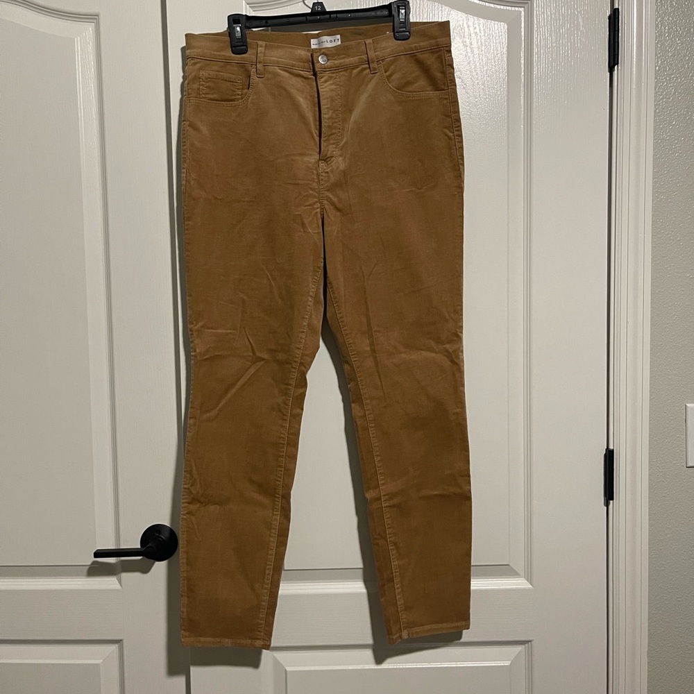 LOFT Skinny Corduroy Pants